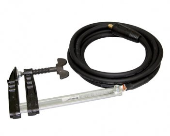 Кабель заземления WK95мм² ф13 mm 550A/60% 4м/Z струбцина, EWM